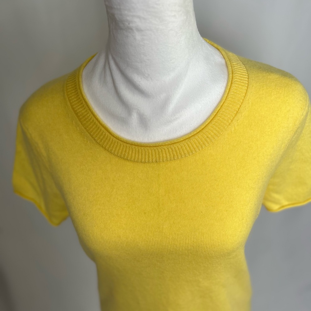 (New) Relaxed cashmere T-shirt / B001 - Picture 4 of 8